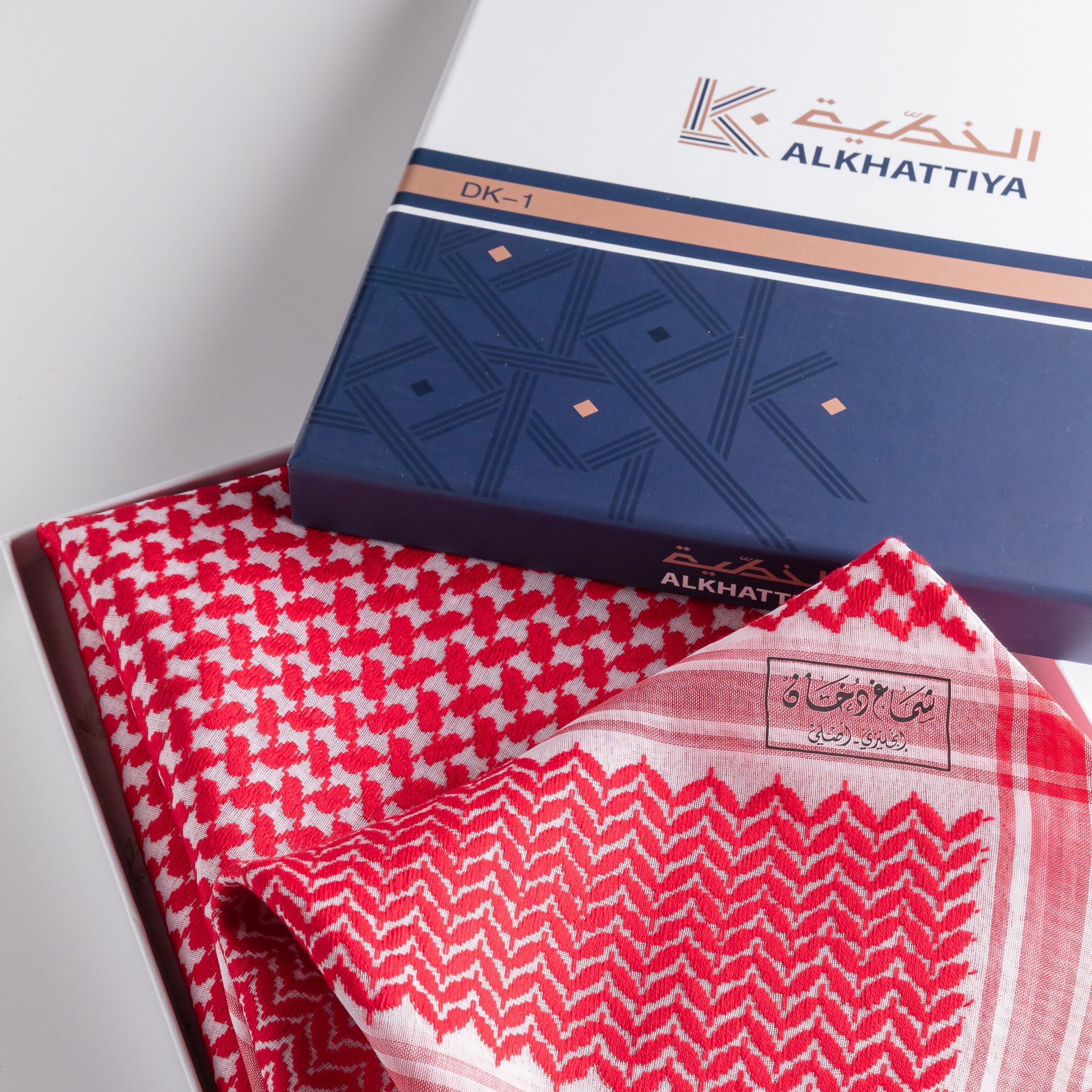 شماغ دخان كلاسيك الخطية DK1