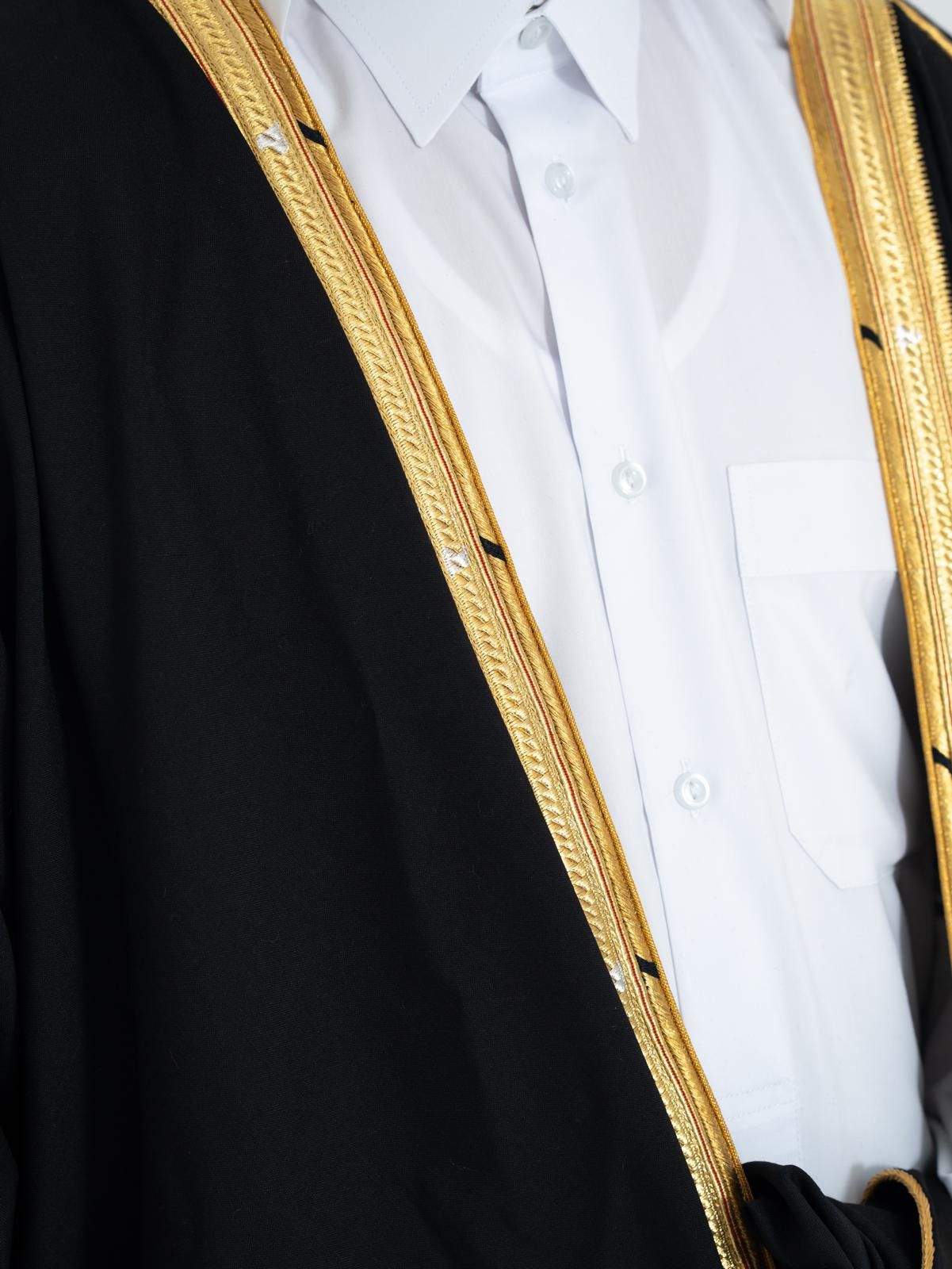 بشت أميري مارينا زري الماني عيار 5.5خياطه يدويه