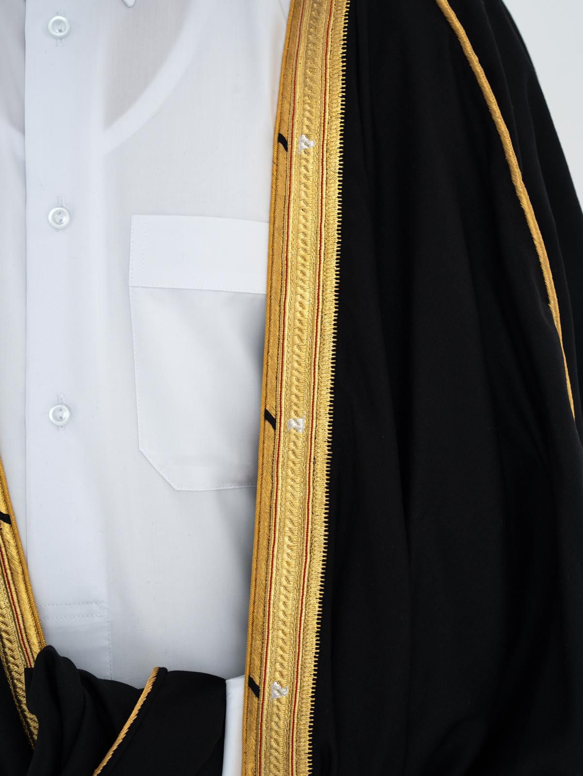 بشت أميري مارينا زري الماني عيار 5.5خياطه يدويه